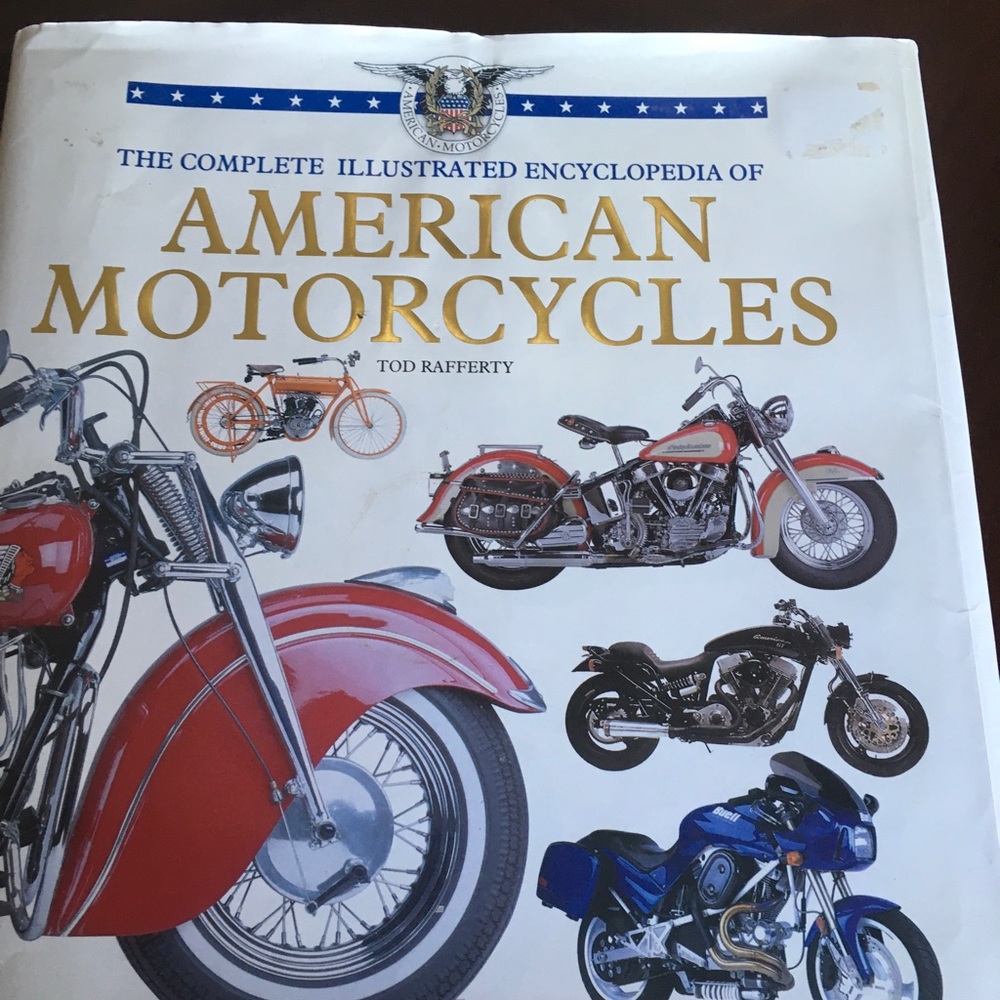 American Motorcycles Book by Tod Rafferty Hard Back